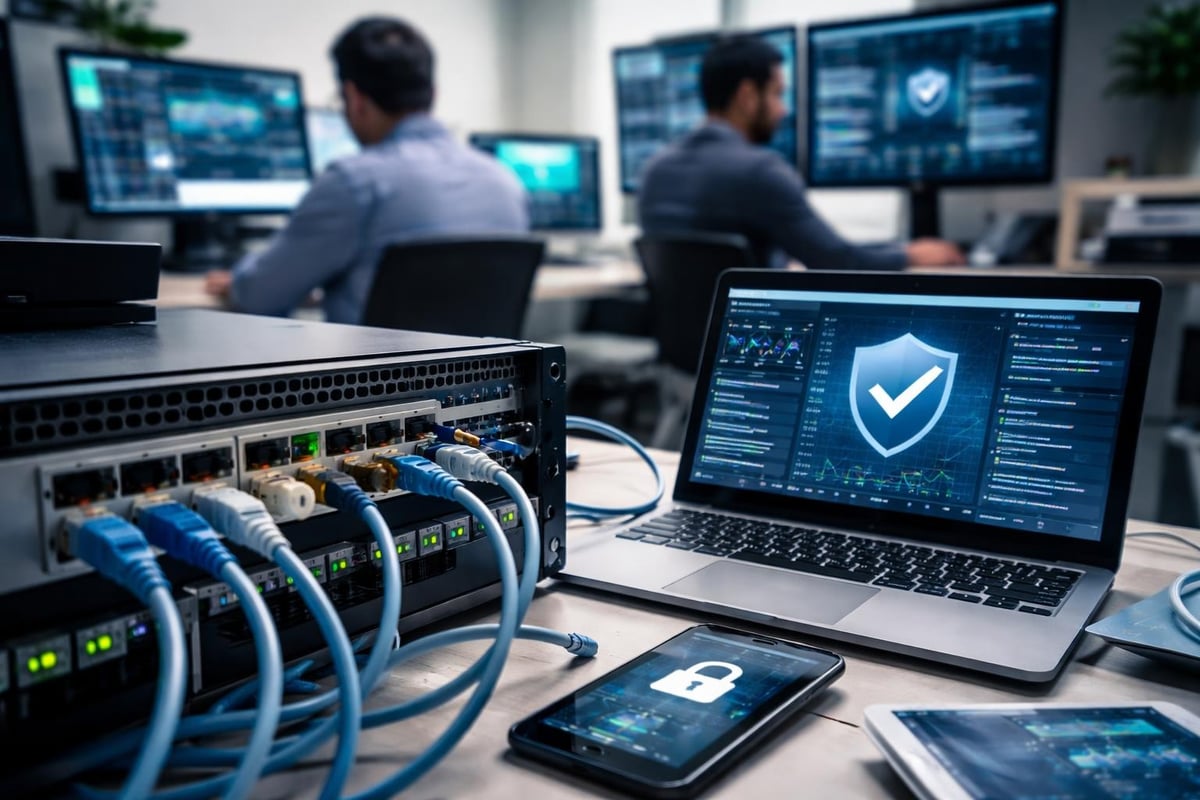 Layered cyber security defense strategy