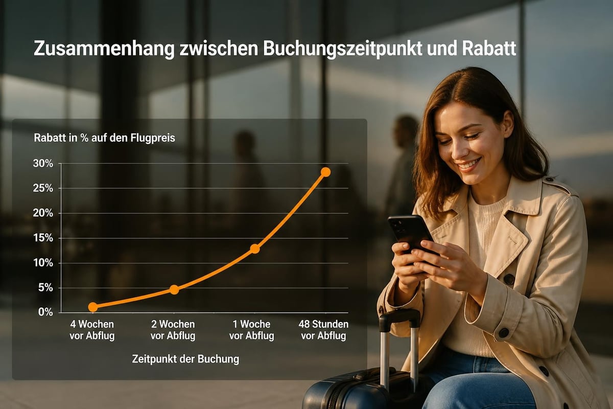 Last Minute Buchungszeitpunkte