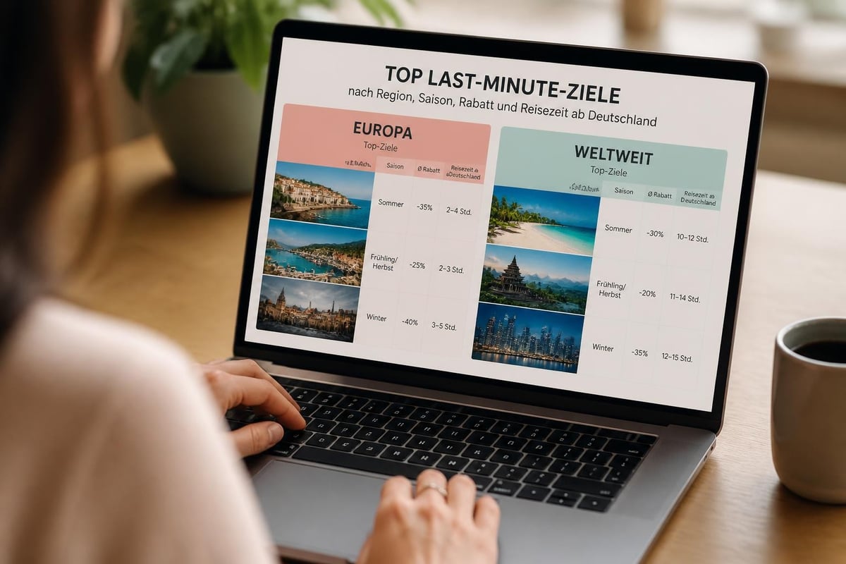 Beliebte Last Minute Ziele