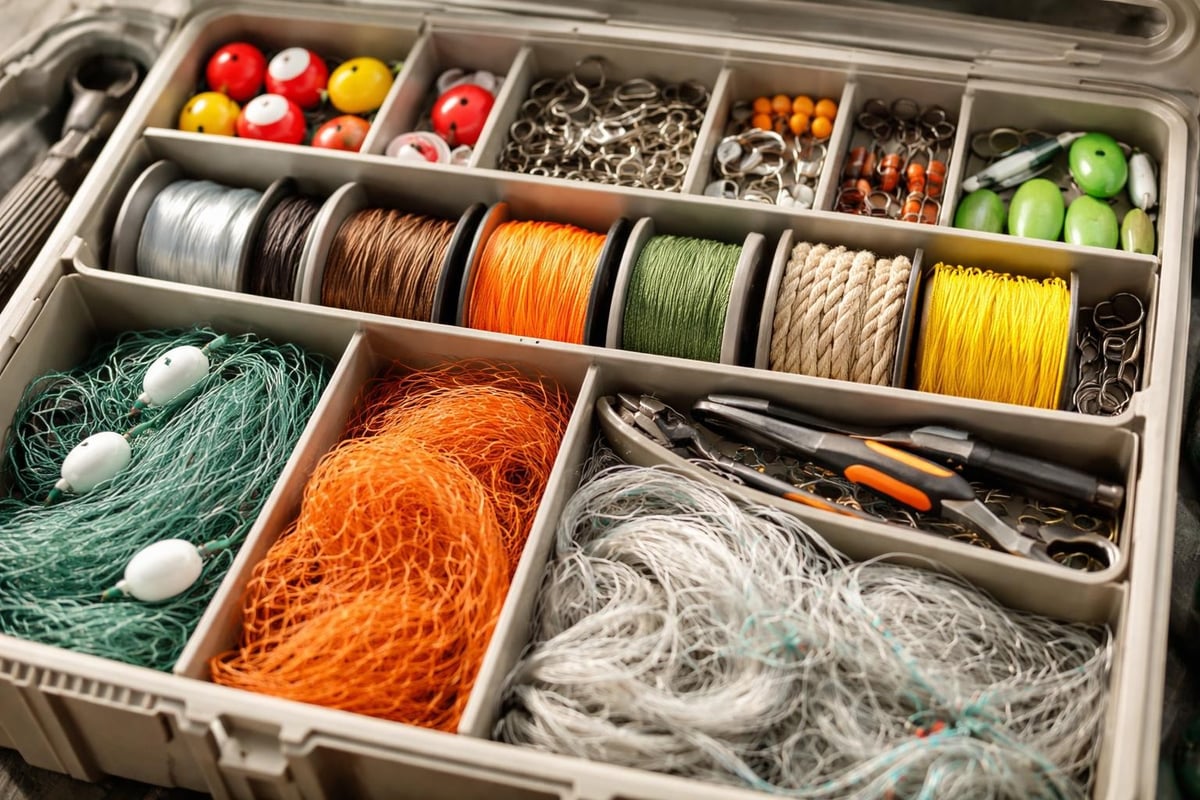 Fishing kit organization system