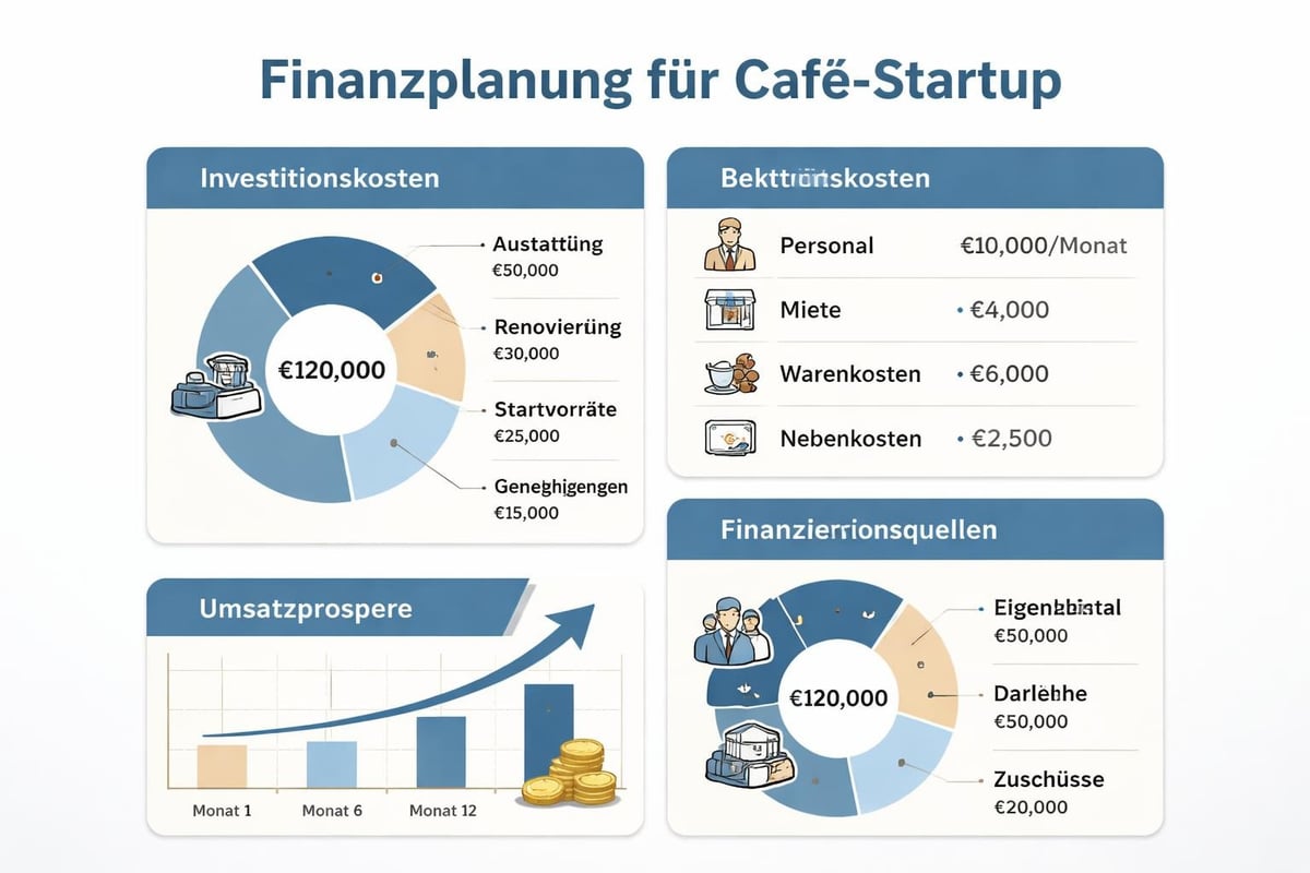 Café-Finanzplanung