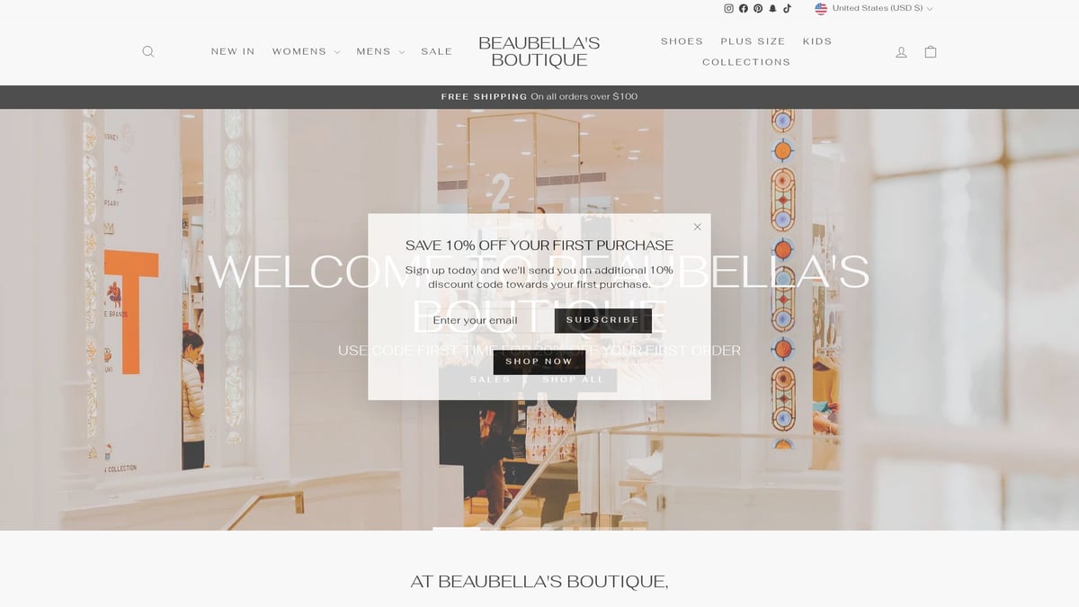 9 Must-See Online Boutique Stores to Shop in 2025 - BeauBella's Boutique