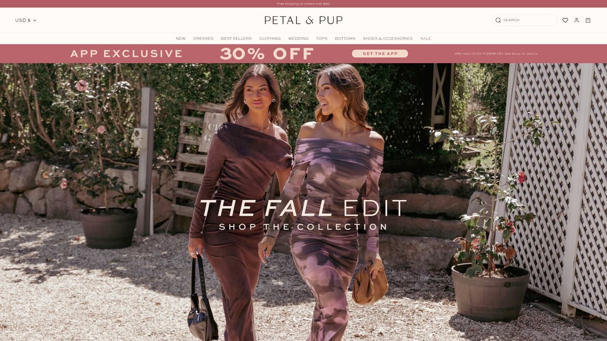 9 Must-See Online Boutique Stores to Shop in 2025 - Petal & Pup