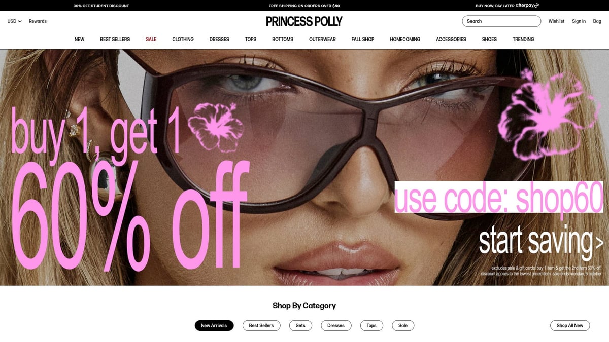 9 Must-See Online Boutique Stores to Shop in 2025 - Princess Polly