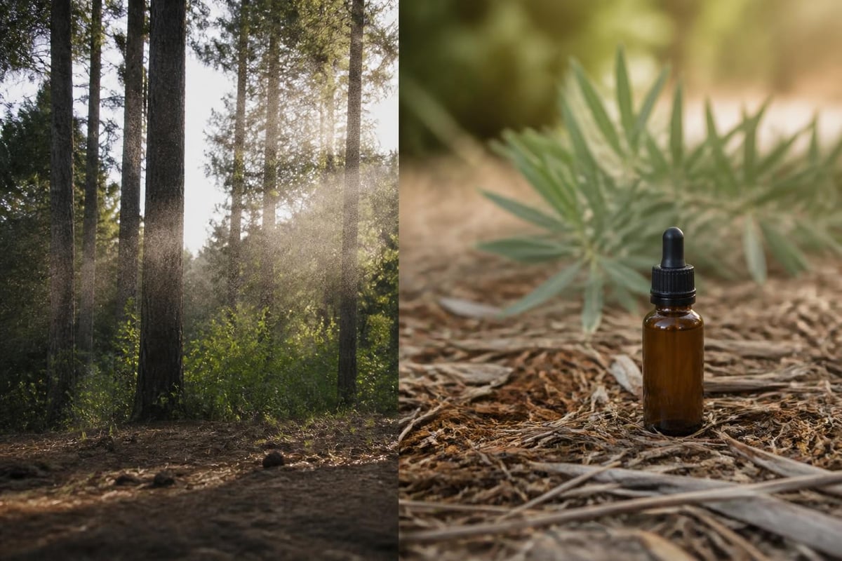 Plant volatile dispersion outdoors