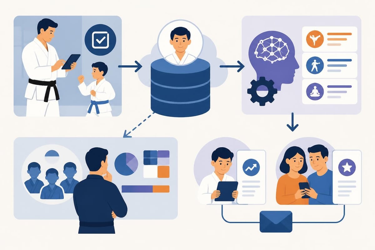 Digital progress tracking workflow
