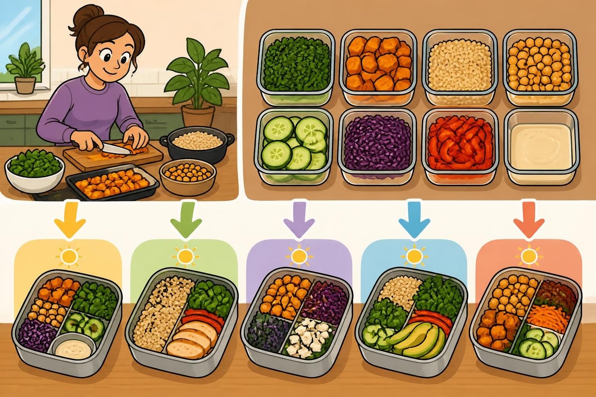Weekplanning lunch boxen