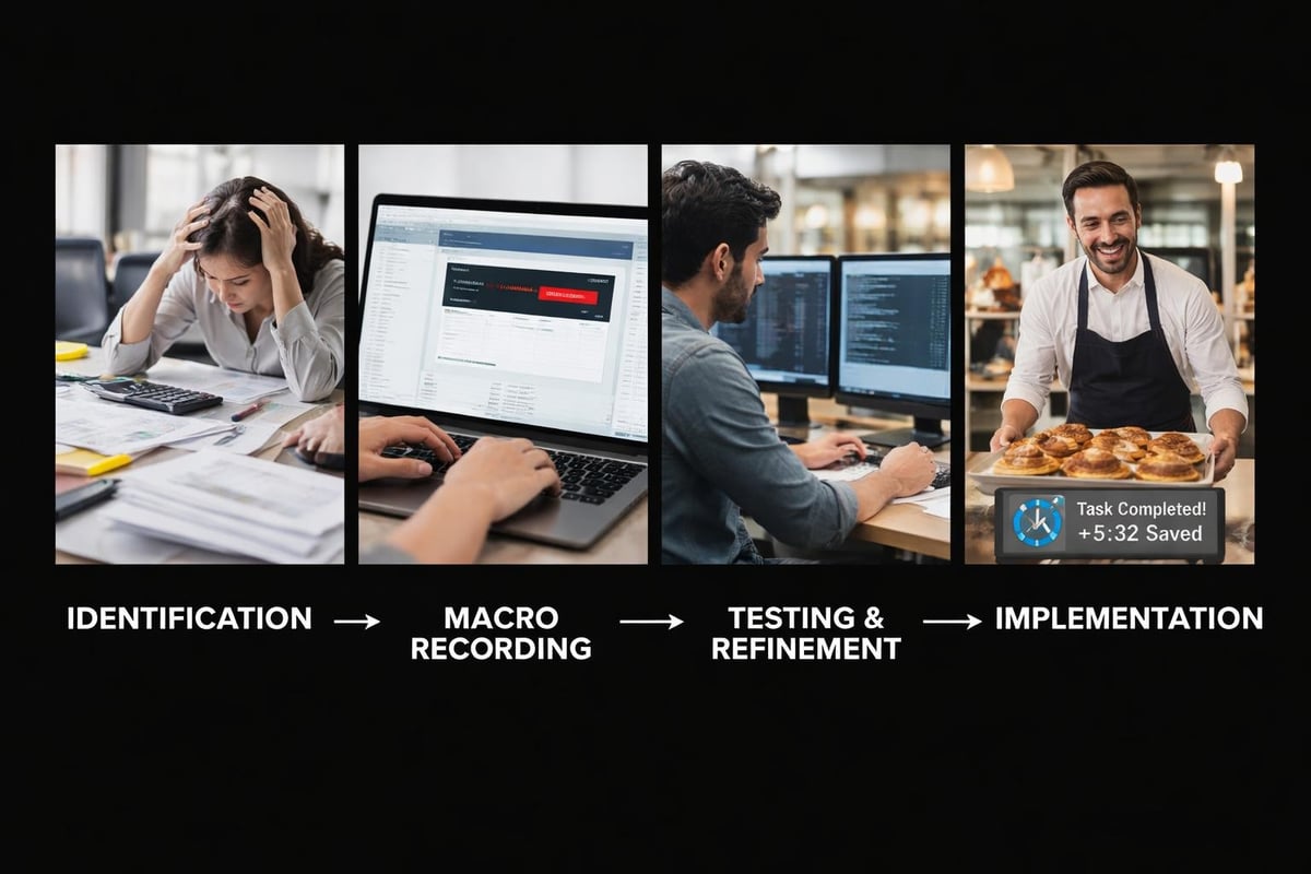 Excel macro automation workflow
