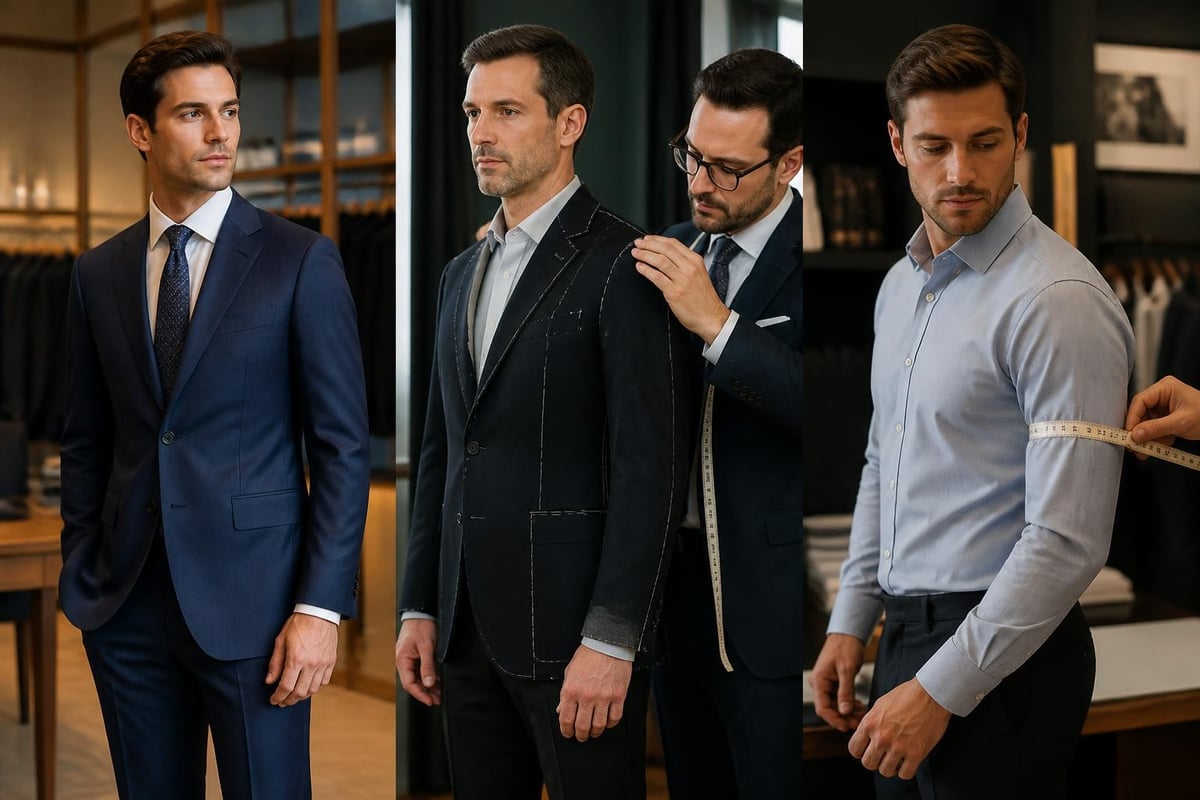Bespoke tailoring levels comparison