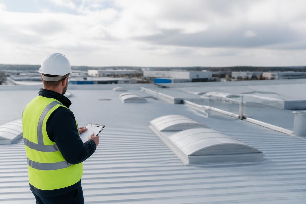 Industrial roof replacement timeline