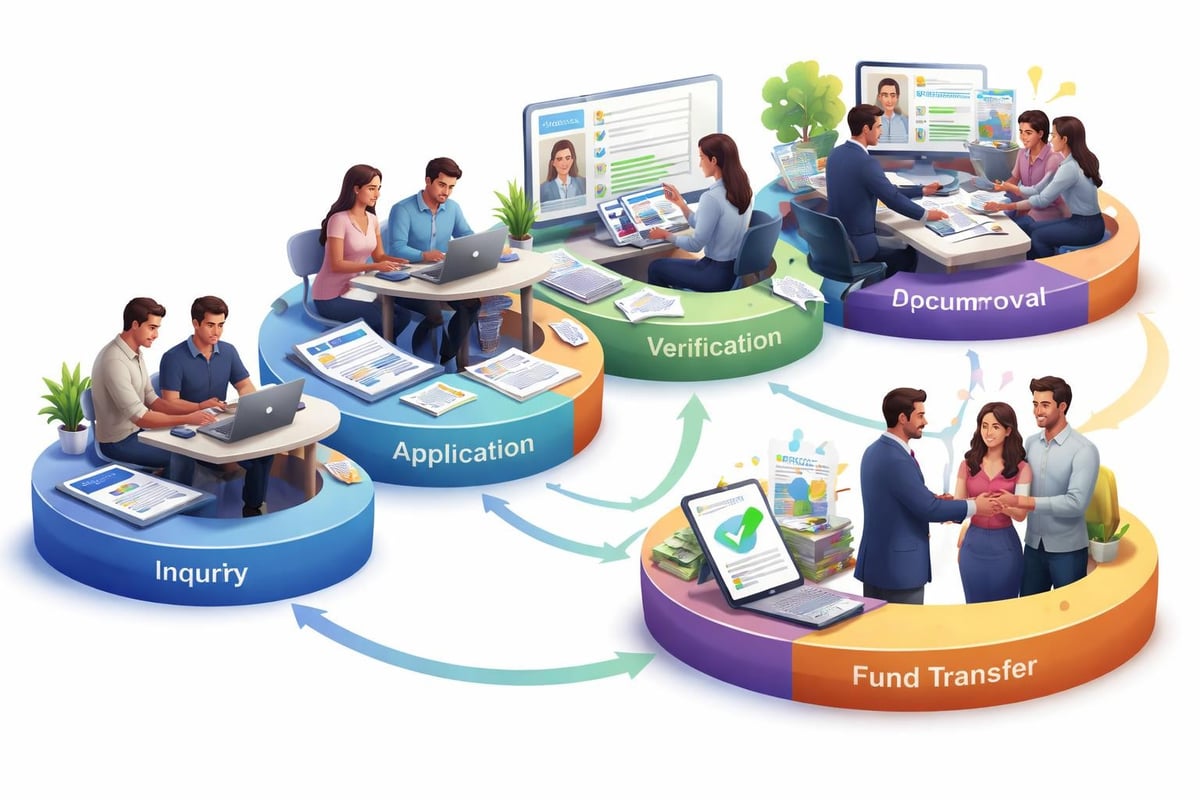Digital loan application process