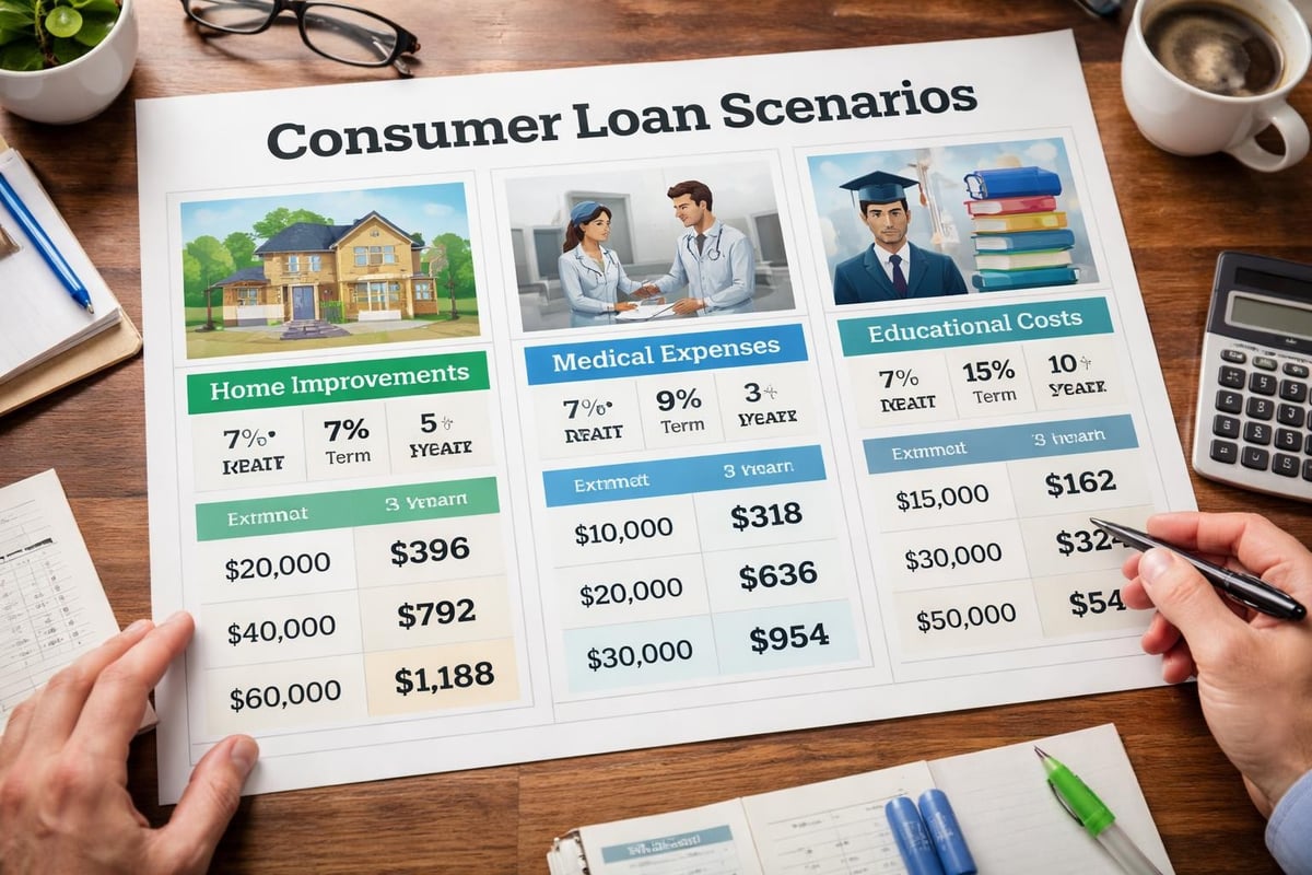 Loan cost comparison