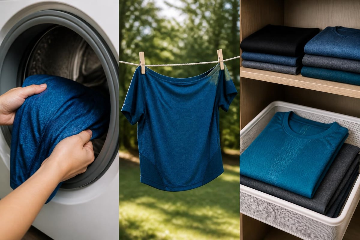 Activewear care process