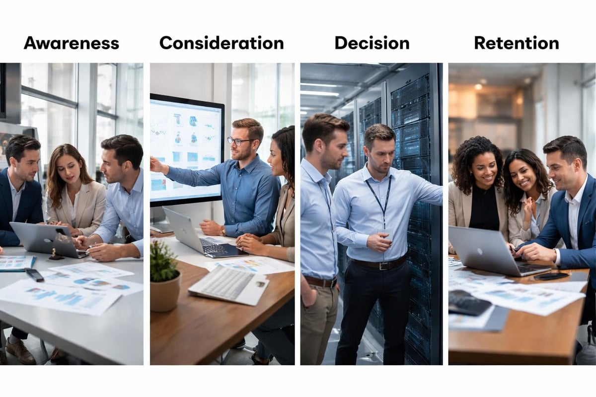 Educational content journey