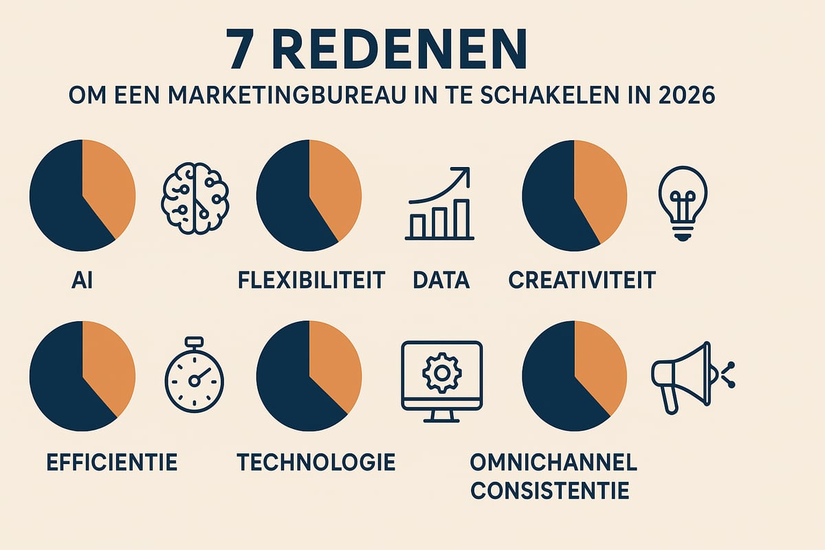 7 Redenen Om Een Marketing Bureau In 2026 In Te Schakelen