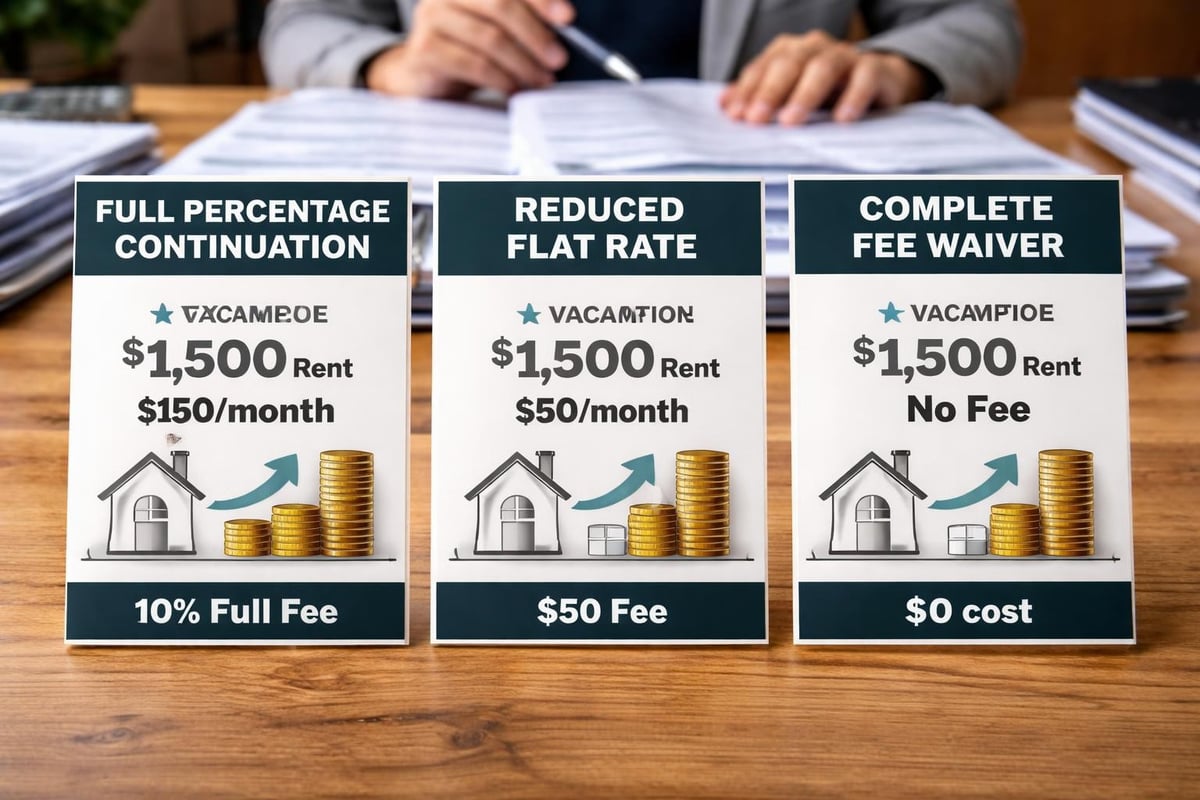 Vacancy fee structures