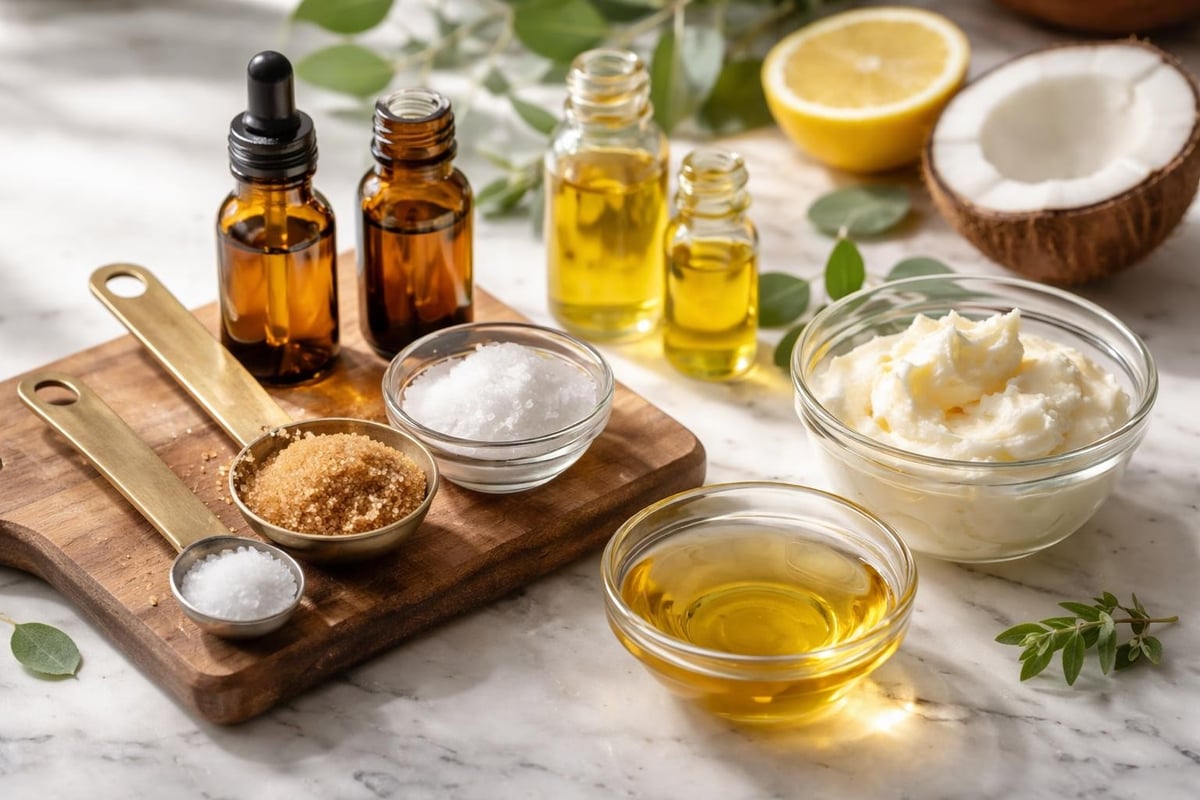 Scrub formulation ratio