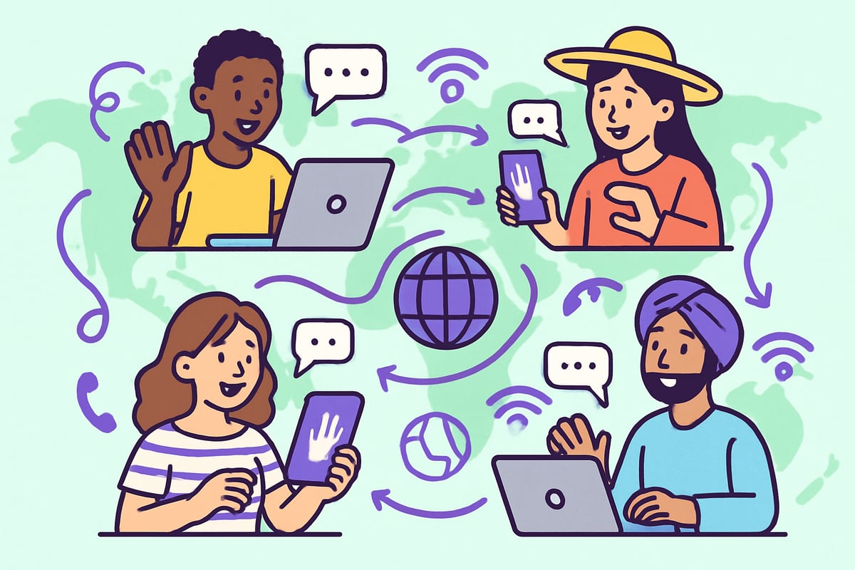 The Technology Behind Online International Free Calls