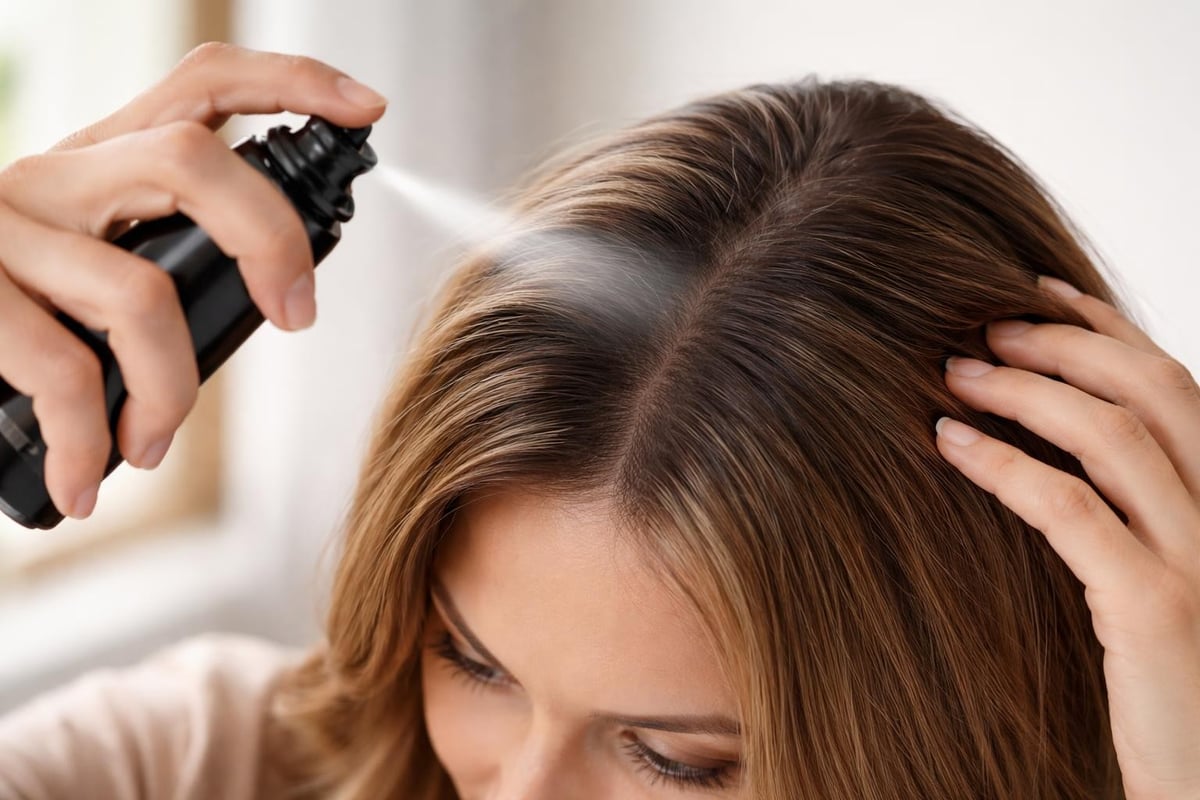 Step-by-step spray application method