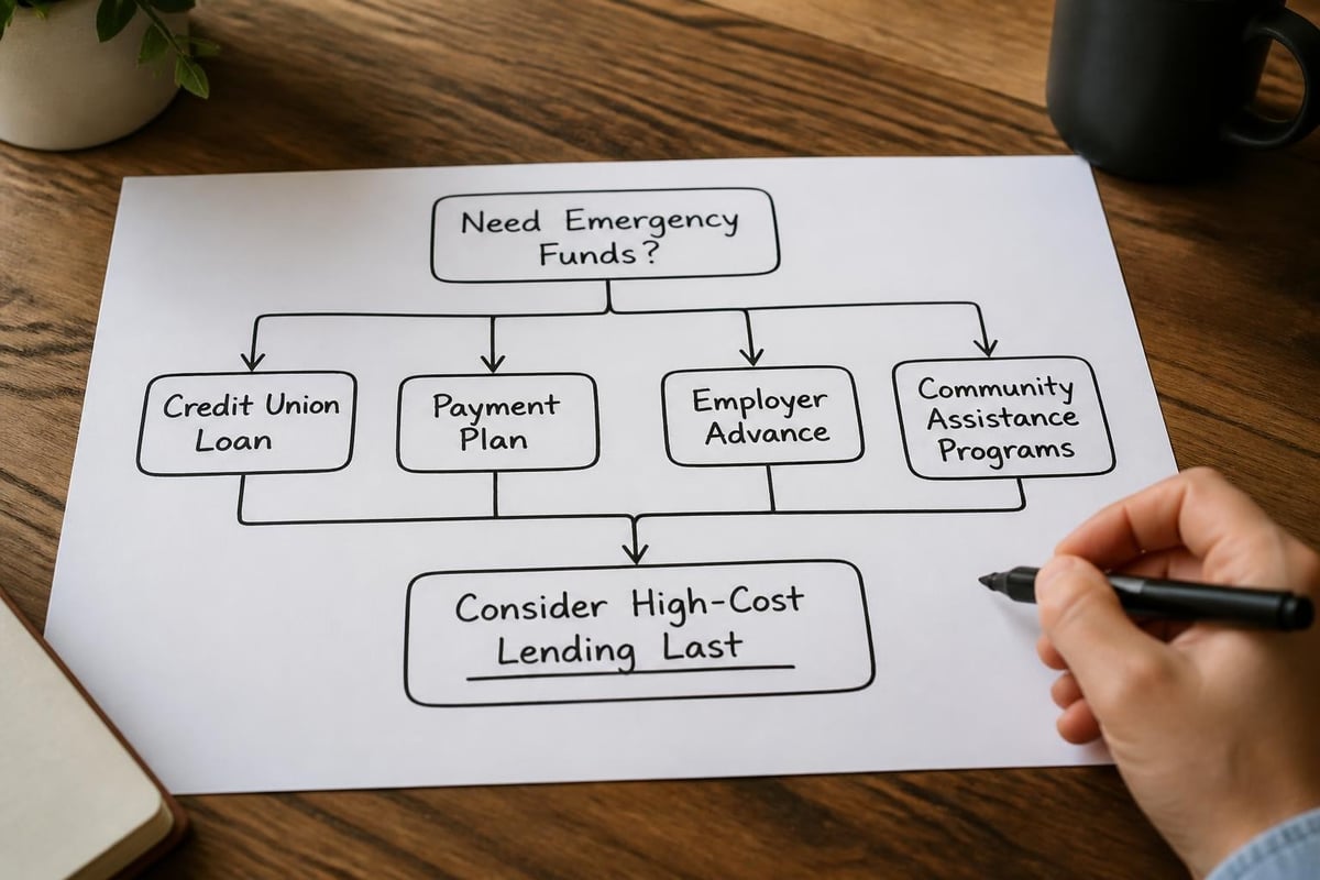 Loan alternatives flowchart