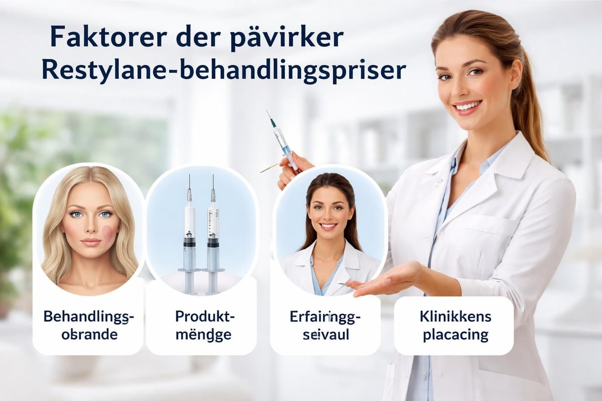 Faktorer der påvirker Restylane priser