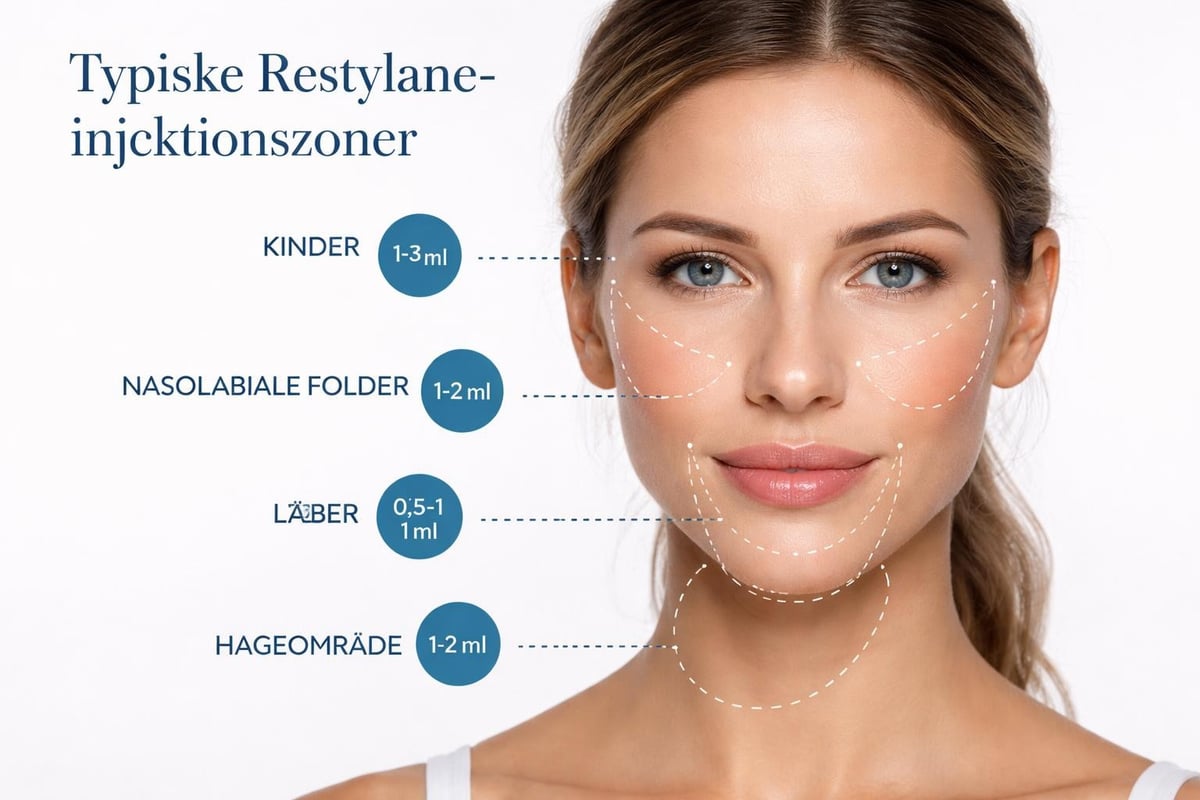 Restylane behandlingsområder