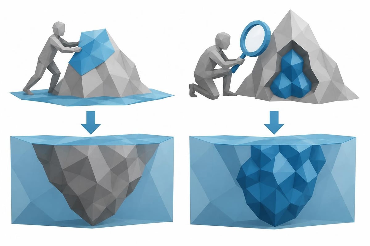 Root cause diagnosis versus symptom treatment