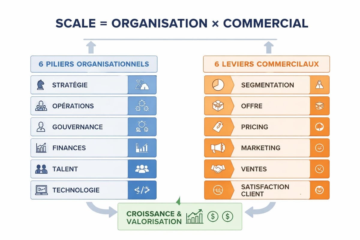 Organisation et commercial multiplication