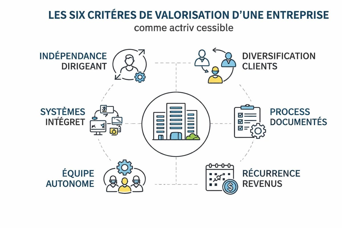 Valorisation entreprise actif