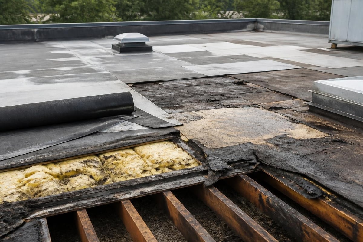 Hidden commercial roof repair expenses