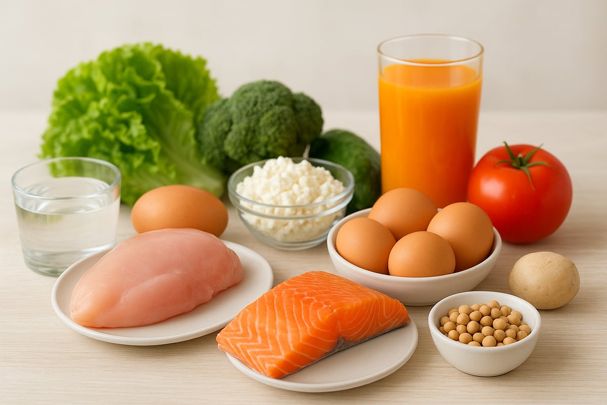 食事から摂るたんぱく質と美肌の関係