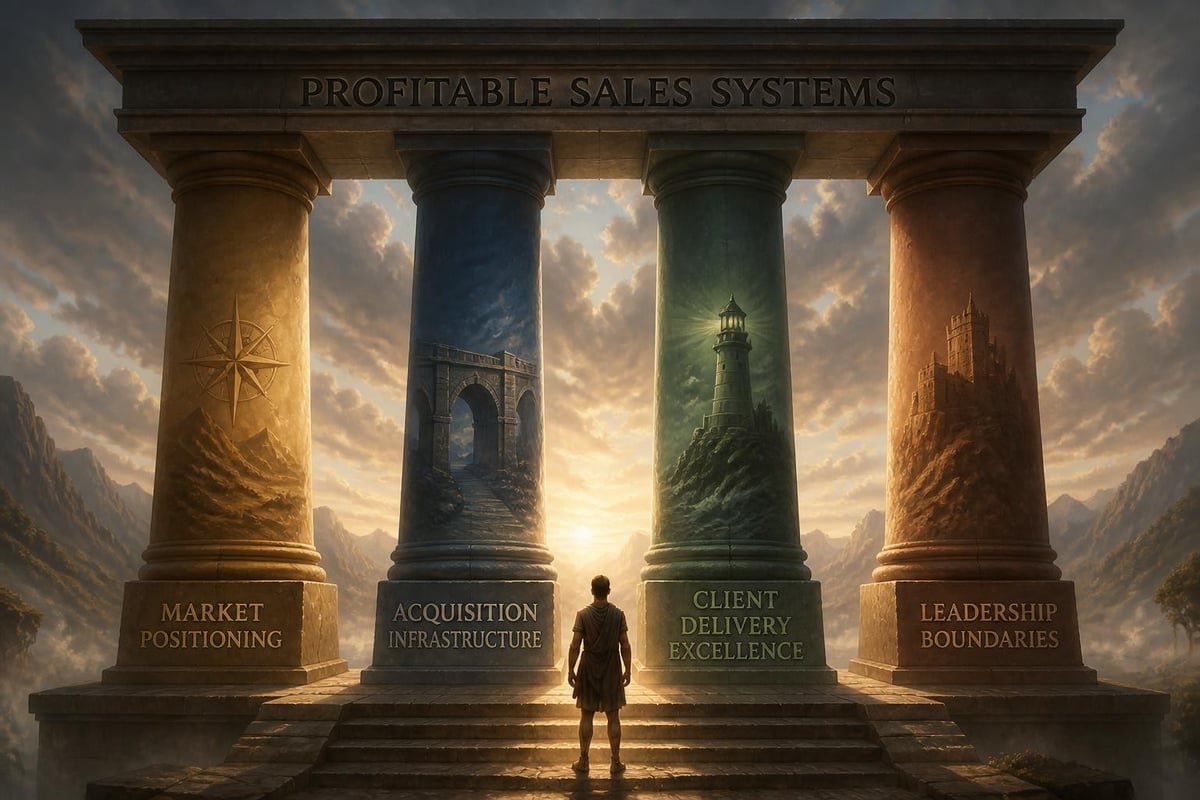 High-ticket sales system components