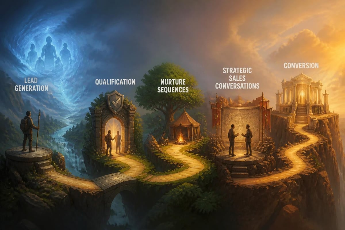 Scalable sales acquisition process