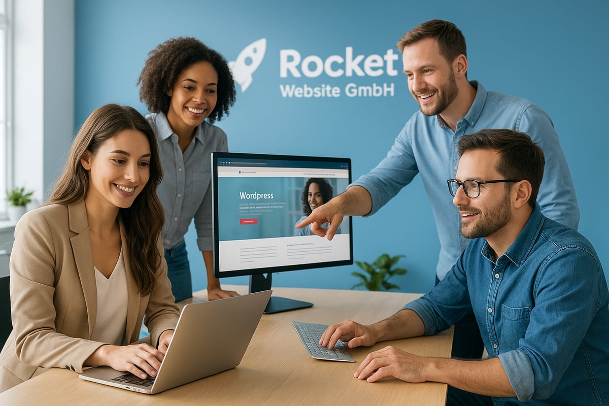 <span style="color:#3882DB"><b>Rocket Website Gmbh: Ihr Partner Für Modernes Webdesign</b></span>
