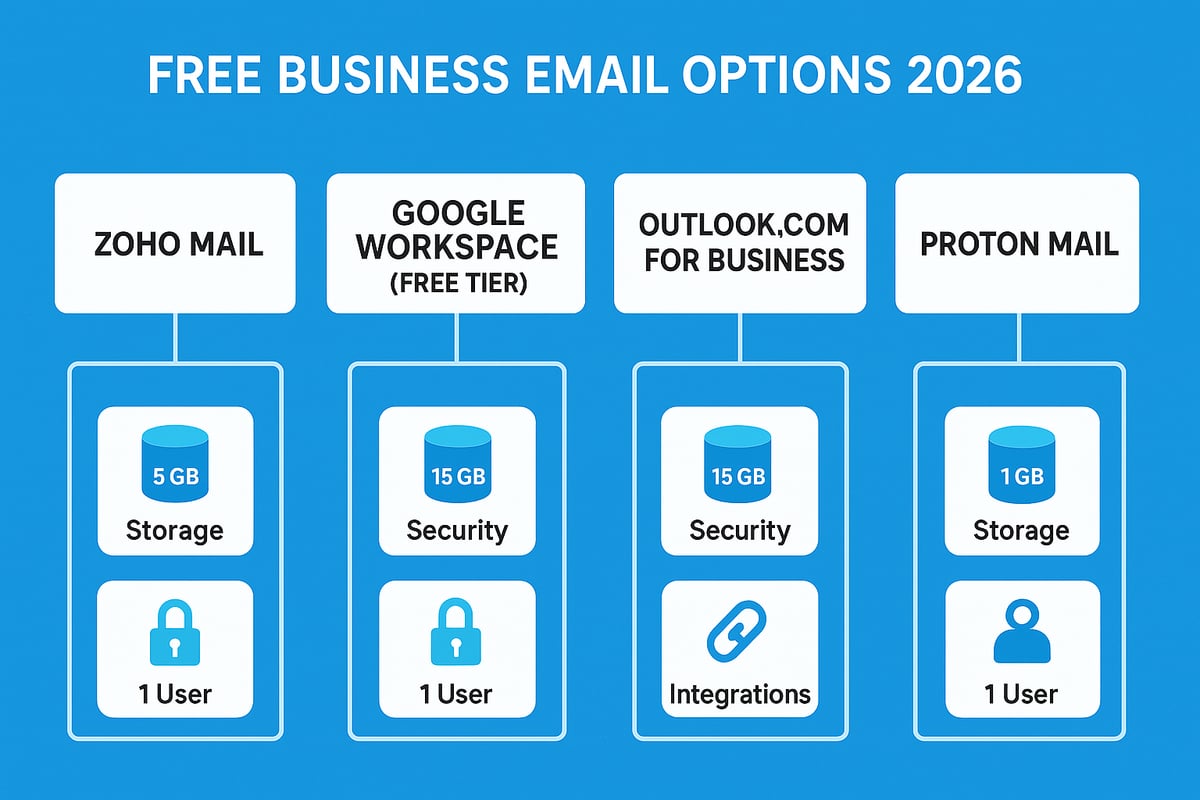 Understanding Free Business Email Options: What’s Available in 2026?