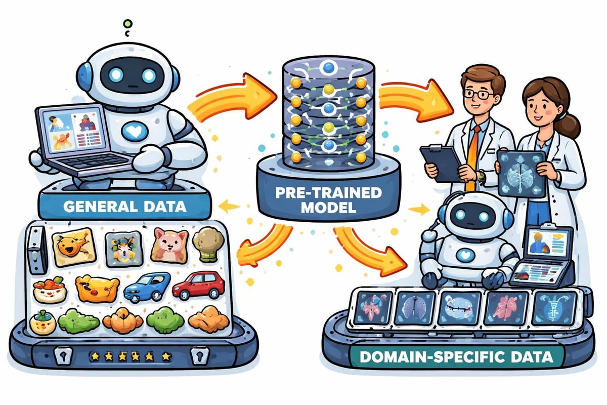 Transfer learning workflow