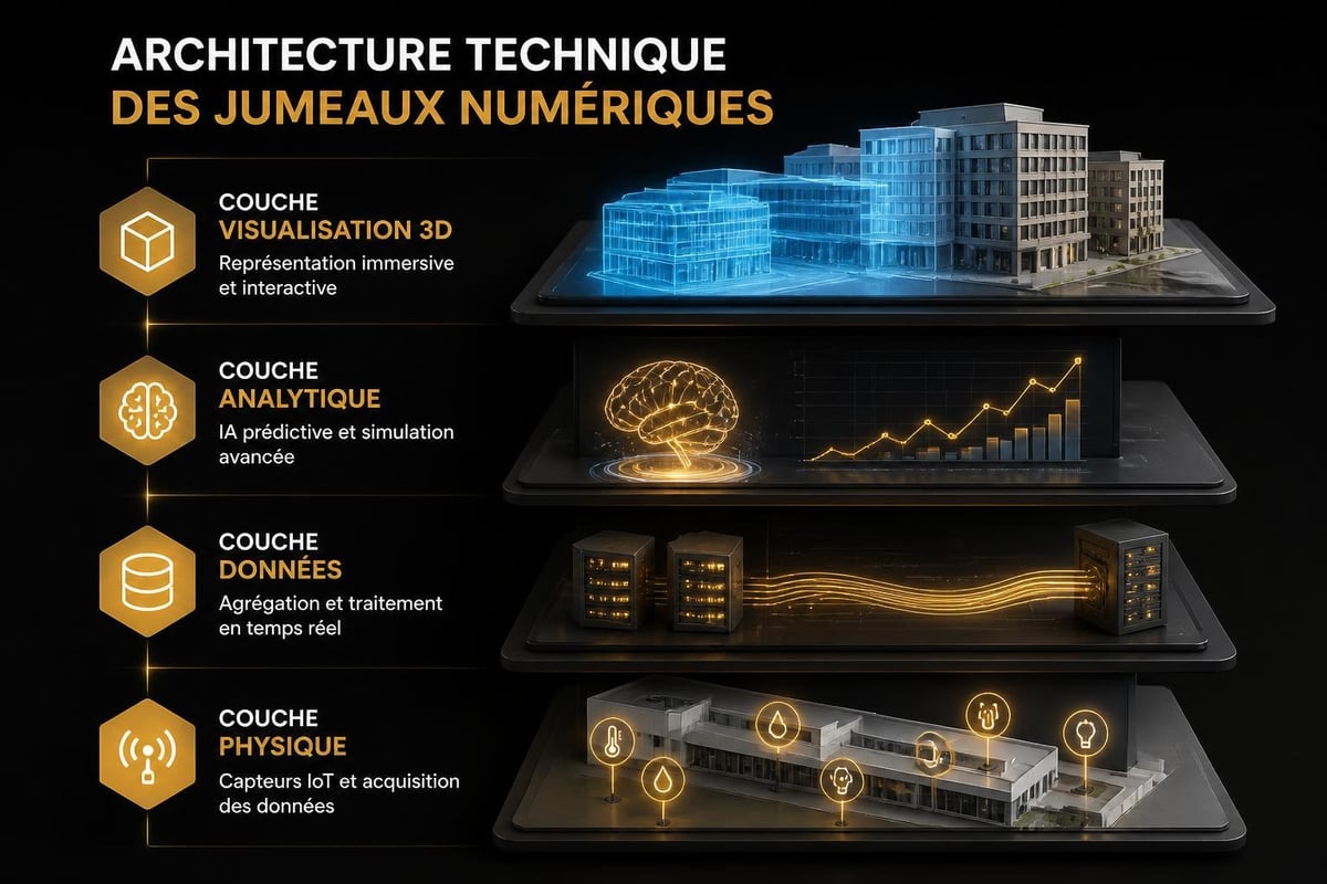 Digital twin technology layers