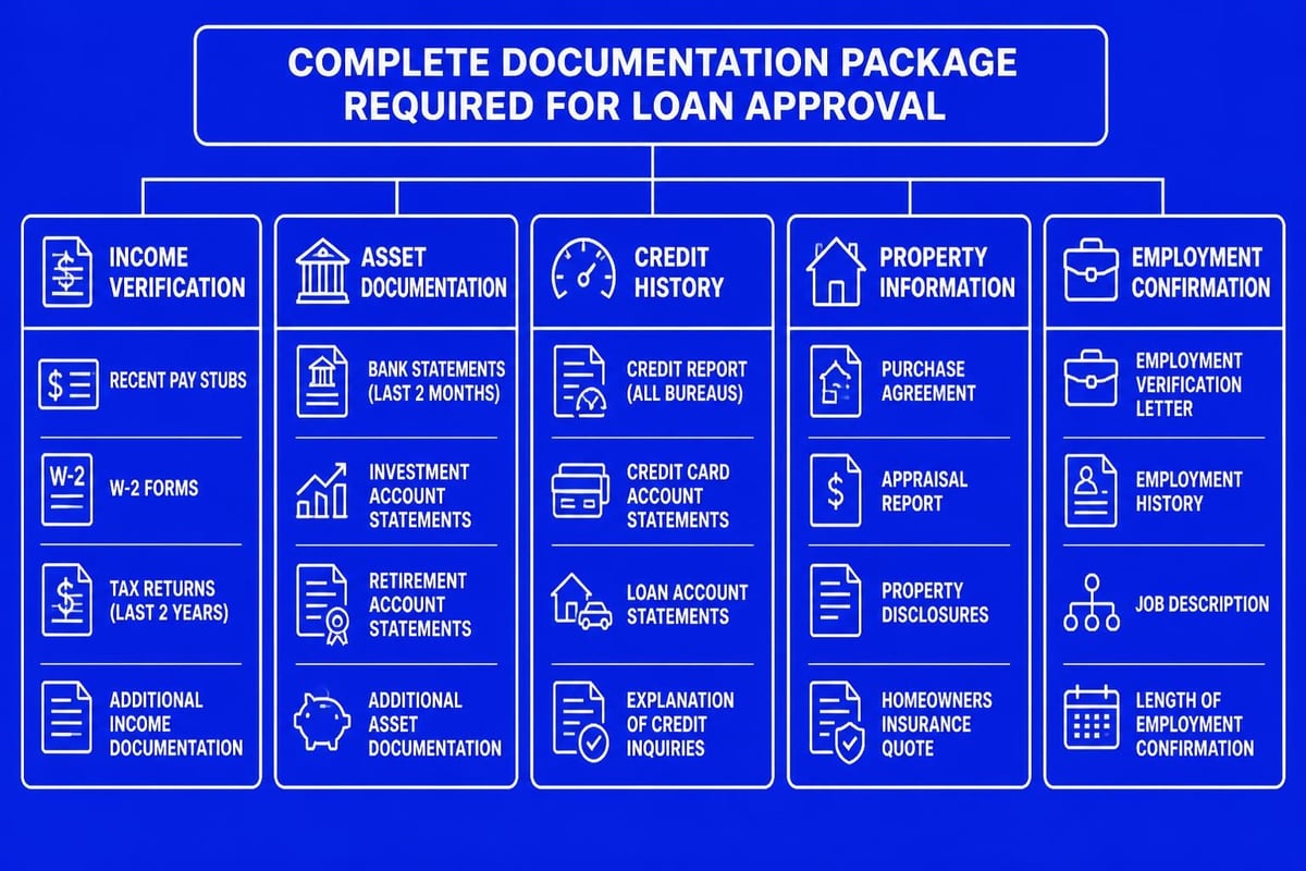 Home purchase loan documentation checklist