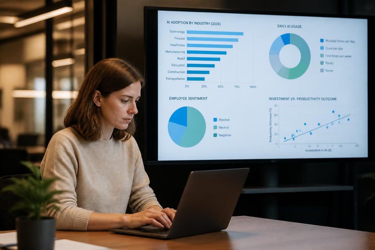 AI workplace adoption statistics