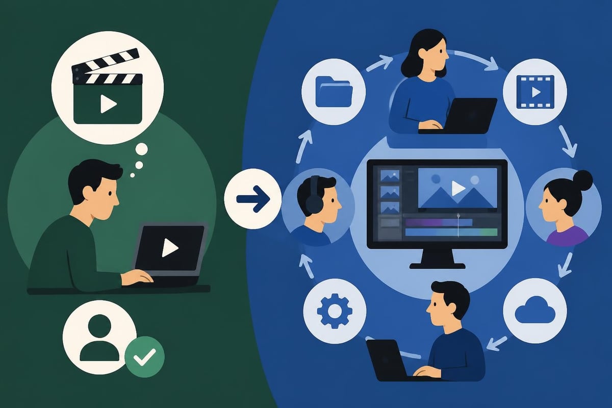 Project vs process comparison