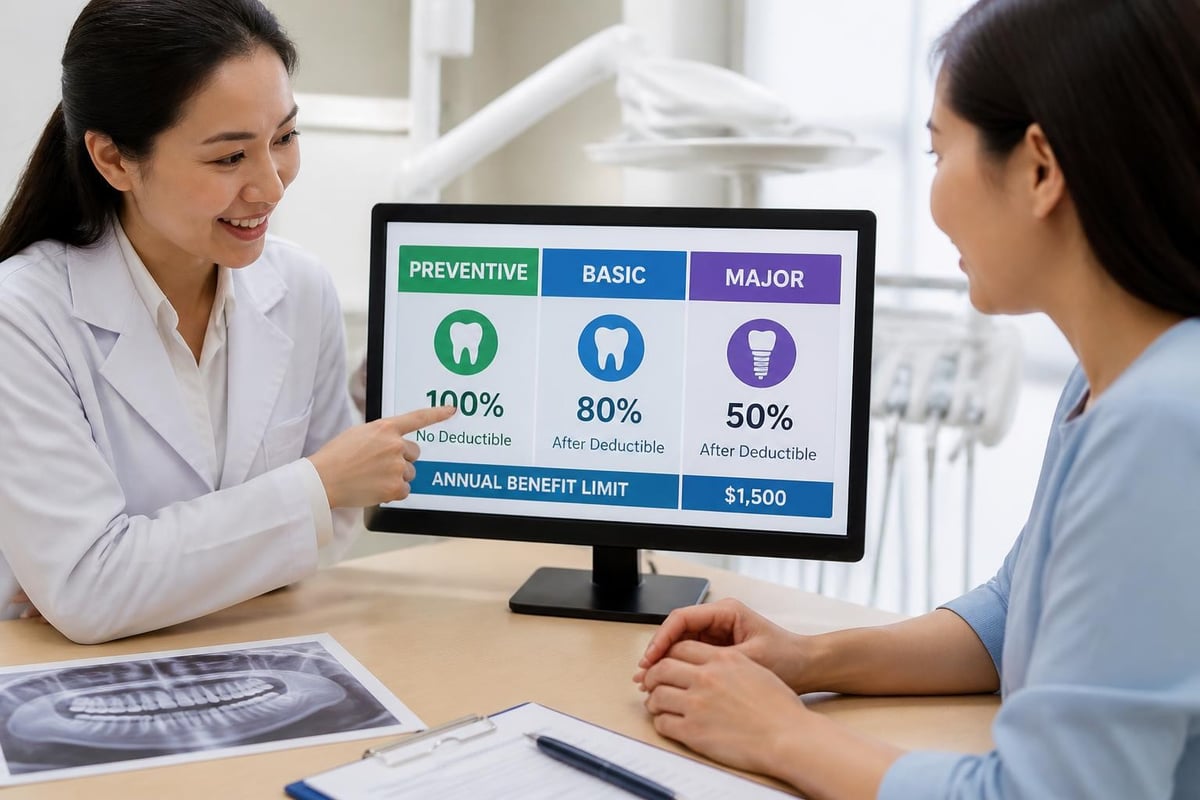 PPO dental insurance coverage tiers