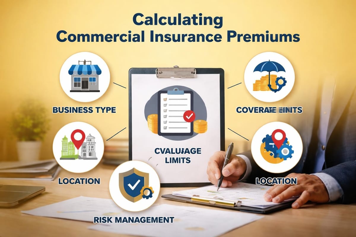 Commercial insurance quote calculation