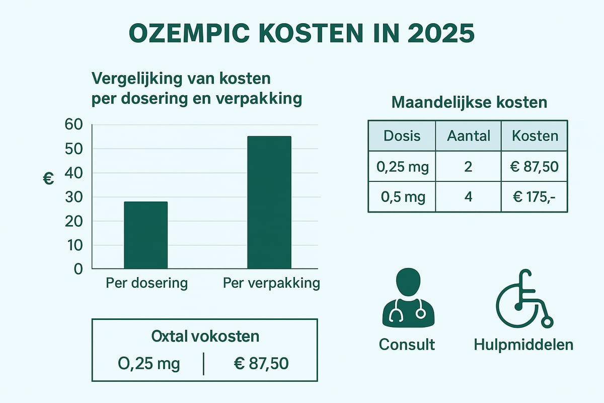 Ozempic Kosten in 2025: Wat Betaal je Zelf?
