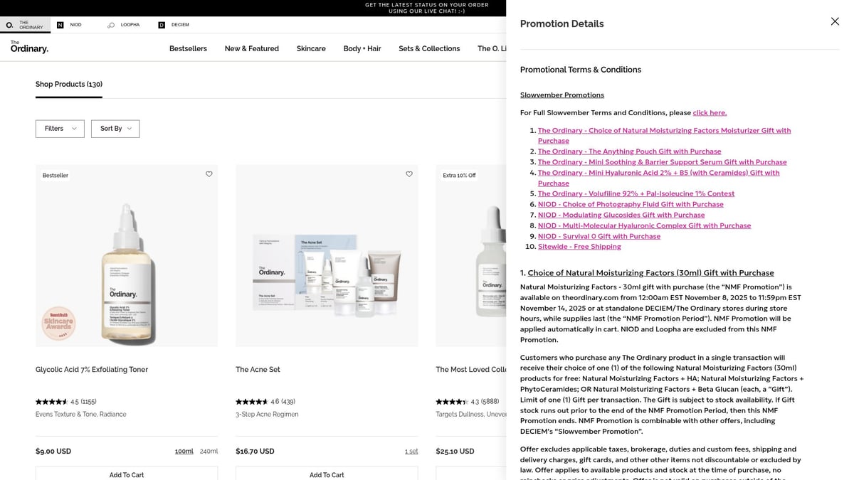 9 Essential Topical Skin Products for Radiant Results in 2026 - The Ordinary Niacinamide 10% + Zinc 1%