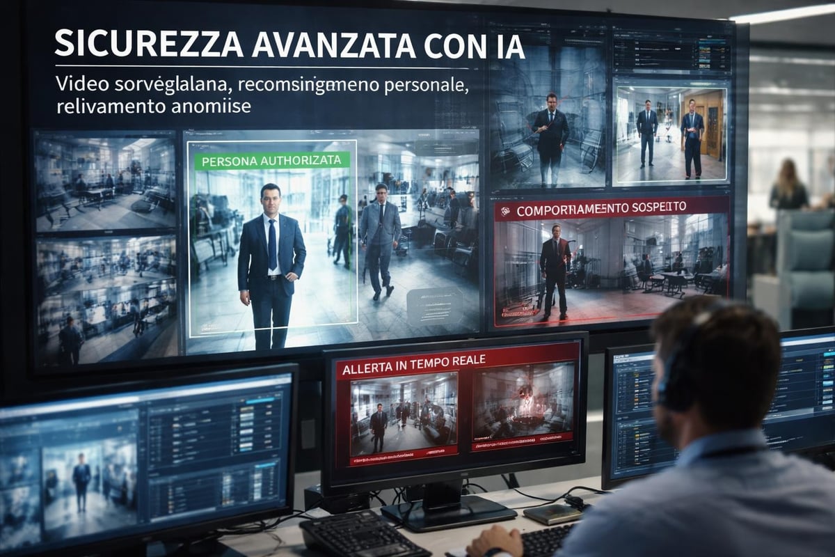 AI nella videosorveglianza aziendale