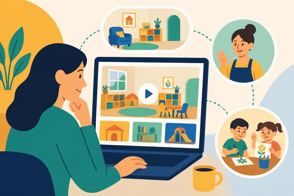 Video marketing for childcare providers