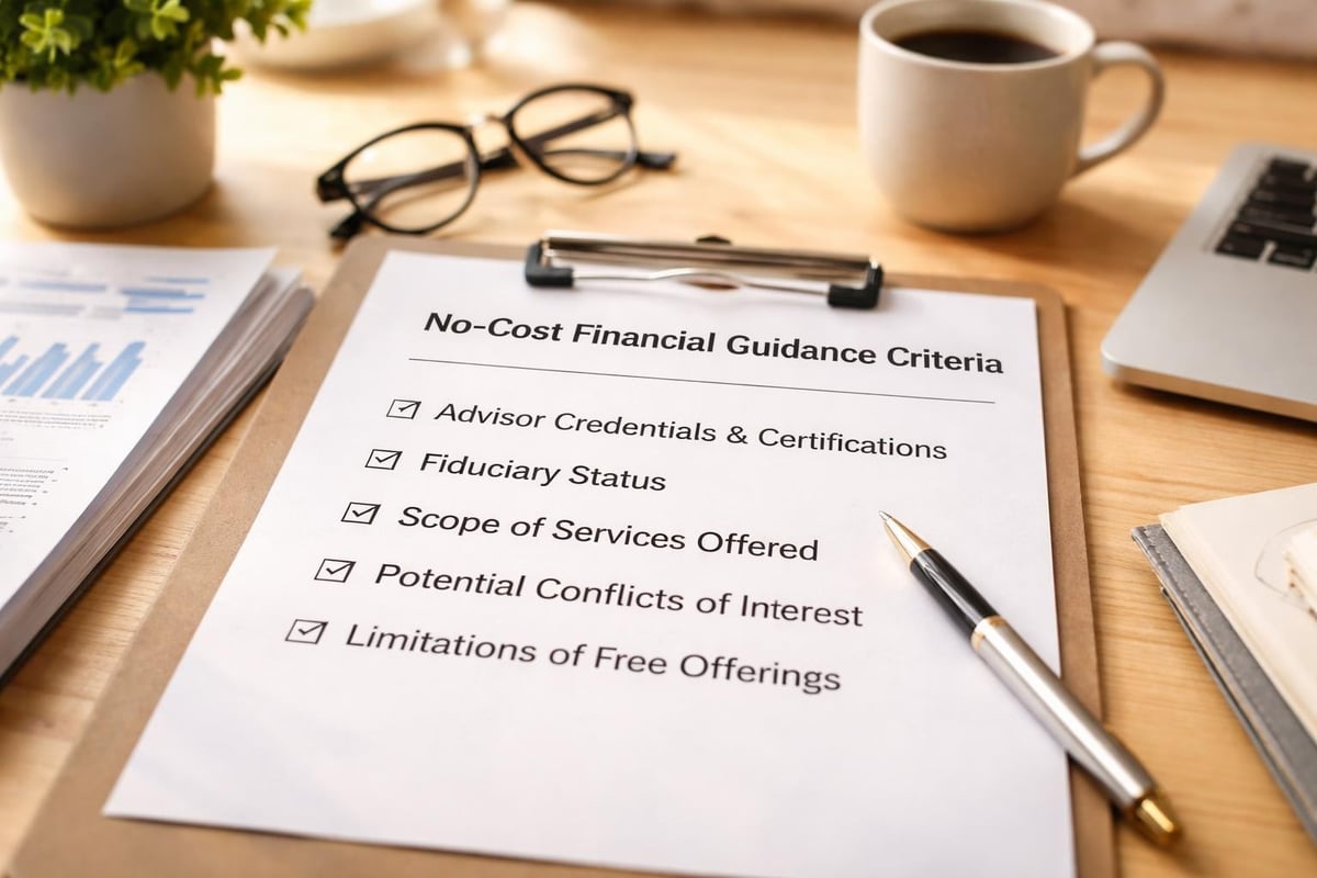 Evaluating free financial advice quality