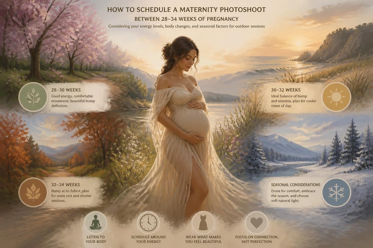 Maternity session planning timeline