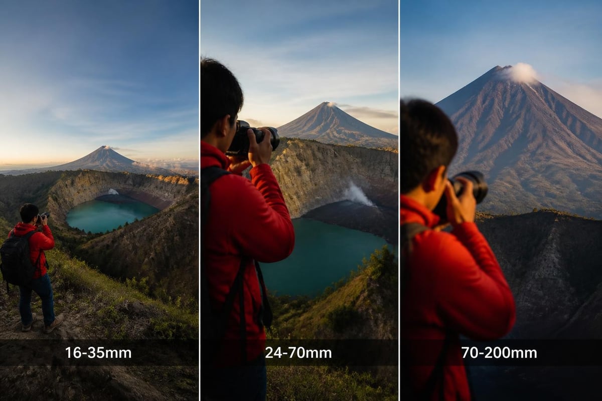 Camera lens selection guide