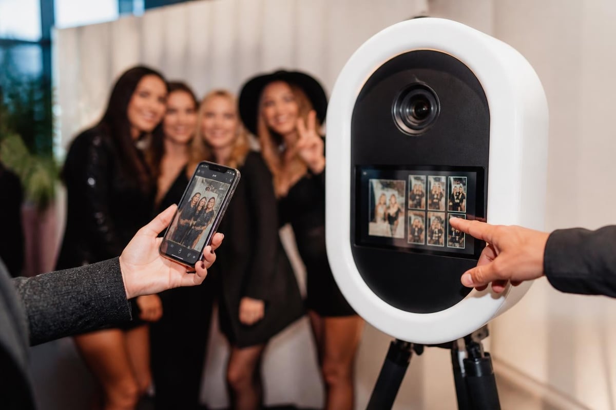 Instant photo booth technology components
